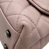 シャネル CHANEL ココハンドルXS A92900 23番台 ピンク シルバー金具 キャビアスキン レディース ハンドバッグ