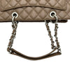 シャネル CHANEL GSTチェーントートバッグ A50995 16番台 ブラウン シルバー金具 キャビアスキン レディース ショルダーバッグ