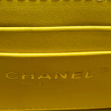 シャネル CHANEL マトラッセバニティ2WAYバッグ AS3729 イエロー ゴールド金具 キャビアスキン レディース ショルダーバッグ