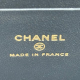 シャネル CHANEL トップハンドルミニバニティチェーンショルダー AP2199 ネイビー ゴールド金具 ラムスキン レディース ショルダーバッグ