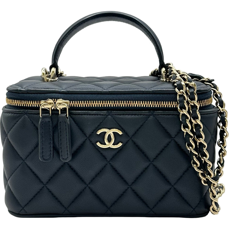 シャネル CHANEL トップハンドルミニバニティチェーンショルダー