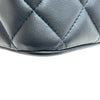 シャネル CHANEL トップハンドルミニバニティチェーンショルダー AP2199 ネイビー ゴールド金具 ラムスキン レディース ショルダーバッグ