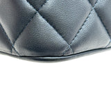 シャネル CHANEL トップハンドルミニバニティチェーンショルダー AP2199 ネイビー ゴールド金具 ラムスキン レディース ショルダーバッグ