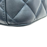 シャネル CHANEL トップハンドルミニバニティチェーンショルダー AP2199 ネイビー ゴールド金具 ラムスキン レディース ショルダーバッグ