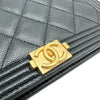 シャネル CHANEL ボーイシャネルチェーンウォレット AP1117 ブラック ゴールド金具 キャビアスキン レディース ショルダーバッグ
