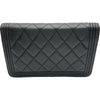 シャネル CHANEL ボーイシャネルチェーンウォレット AP1117 ブラック ゴールド金具 キャビアスキン レディース ショルダーバッグ