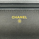 シャネル CHANEL マトラッセチェーンウォレット AP0250 ブラック ゴールド金具 ラムスキン レディース ショルダーバッグ