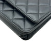 シャネル CHANEL マトラッセチェーンウォレット AP0250 ブラック ゴールド金具 ラムスキン レディース ショルダーバッグ
