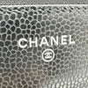 シャネル CHANEL マトラッセチェーンウォレット AP0250 ブラック シルバー金具 キャビアスキン レディース ショルダーバッグ