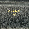シャネル CHANEL マトラッセチェーンウォレット AP0250 ブラック ゴールド金具 キャビアスキン レディース ショルダーバッグ