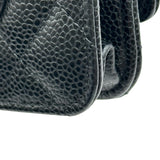 シャネル CHANEL マトラッセチェーンウォレット AP0250 ブラック ゴールド金具 キャビアスキン レディース ショルダーバッグ