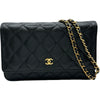 シャネル CHANEL マトラッセチェーンウォレット AP0250 ブラック ゴールド金具 キャビアスキン レディース ショルダーバッグ