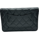 シャネル CHANEL マトラッセチェーンウォレット AP0250 ブラック ゴールド金具 キャビアスキン レディース ショルダーバッグ