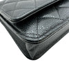 シャネル CHANEL マトラッセチェーンウォレット AP0250 ブラック ゴールド金具 キャビアスキン レディース ショルダーバッグ