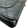 シャネル CHANEL マトラッセチェーンウォレット AP0250 ブラック ゴールド金具 キャビアスキン レディース ショルダーバッグ