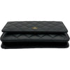 シャネル CHANEL マトラッセチェーンウォレット AP0250 ブラック ゴールド金具 キャビアスキン レディース ショルダーバッグ