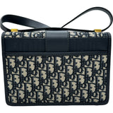クリスチャン・ディオール Christian Dior 30モンテーニュショルダーバッグ M9203UTZ9 ネイビー ゴールド金具 キャンバス レディース ショルダーバッグ