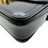 セリーヌ CELINE ティーントリオンフショルダー ブラック ゴールド金具 シャイニーカーフ レディース ショルダーバッグ