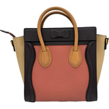セリーヌ CELINE ラゲージナノショッパー 168243 トリコロール/マルチカラー カーフスキン レディース ショルダーバッグ