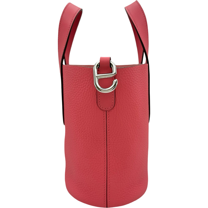 エルメス HERMES インザループ18 W刻印 ローズアザレ シルバー金具