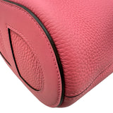 エルメス HERMES インザループ18 W刻印 ローズアザレ シルバー金具 トリヨン/スイフト レディース ハンドバッグ