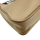 プラダ PRADA Re-Editionショルダーバッグ 1BH204 ベージュ シルバー金具 ナイロン レディース ショルダーバッグ
