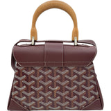 ゴヤール GOYARD サイゴンミニ ボルドー シルバー金具 ゴヤールディンキャンパス レディース ショルダーバッグ