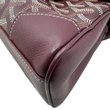 ゴヤール GOYARD サイゴンミニ ボルドー シルバー金具 ゴヤールディンキャンパス レディース ショルダーバッグ
