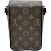 ルイ・ヴィトン LOUIS VUITTON Sロックヴェルティカル・ヴェアラブルウォレット M81522 ブラウン モノグラム/マカサー レディース ショルダーバッグ