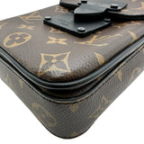 ルイ・ヴィトン LOUIS VUITTON Sロックヴェルティカル・ヴェアラブルウォレット M81522 ブラウン モノグラム/マカサー レディース ショルダーバッグ