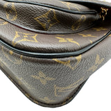 ルイ・ヴィトン LOUIS VUITTON パッシー M45592 ブラウン モノグラムキャンバス レディース ショルダーバッグ