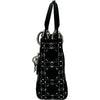 クリスチャン・ディオール Christian Dior レディディオールミニ M0500PRTC ブラック シルバー金具 サテン/ビジュー レディース ショルダーバッグ