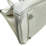 エルメス HERMES バーキン30 □M刻印 ホワイト シルバー金具 トリヨン レディース ハンドバッグ
