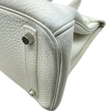 エルメス HERMES バーキン30 □M刻印 ホワイト シルバー金具 トリヨン レディース ハンドバッグ
