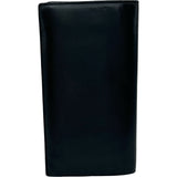 YVES SAINT LAURENT ファスナー長財布 607746 ブラック シルバー金具 マットレザー メンズ 長財布