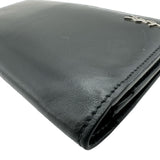 YVES SAINT LAURENT ファスナー長財布 607746 ブラック シルバー金具 マットレザー メンズ 長財布