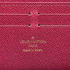 ルイ・ヴィトン LOUIS VUITTON ポルトフォイユ・クレマンス M60742 ブラウン/フューシャ モノグラム・キャンバス レディース 長財布
