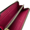 ルイ・ヴィトン LOUIS VUITTON ポルトフォイユ・クレマンス M60742 ブラウン/フューシャ モノグラム・キャンバス レディース 長財布