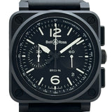 ベル＆ロス Bell & Ross ブラックマット BR0394-BL-CE ブラック セラミック 自動巻き メンズ 腕時計