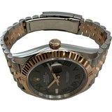 ロレックス ROLEX デイトジャスト41 スレート 126331 グレー ピンクゴールド/ステンレススチール 自動巻き メンズ 腕時計