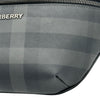 バーバリー BURBERRY ロンドンチェックベルトバッグ 8073267 グレー PVC ユニセックス ボディバッグ