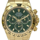 ロレックス ROLEX デイトナ 116508 グリーン ゴールド 自動巻き メンズ 腕時計