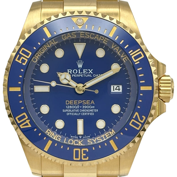 【稼働/自動巻き】ティソ　ル・ロックル　裏スケ　腕時計　メンズ　ゴールド ロレックス ROLEX ディープシー 136668LB ブルー ゴールド 自動巻き