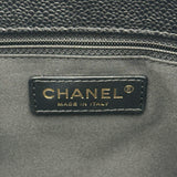 シャネル CHANEL GSTチェーントートバッグ A50995 15番台 ブラック ゴールド金具 キャビアスキン レディース トートバッグ