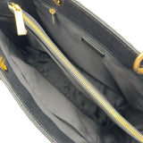 シャネル CHANEL GSTチェーントートバッグ A50995 15番台 ブラック ゴールド金具 キャビアスキン レディース トートバッグ