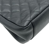 シャネル CHANEL GSTチェーントートバッグ A50995 15番台 ブラック ゴールド金具 キャビアスキン レディース トートバッグ