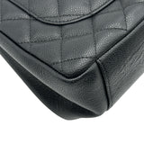 シャネル CHANEL GSTチェーントートバッグ A50995 15番台 ブラック ゴールド金具 キャビアスキン レディース トートバッグ