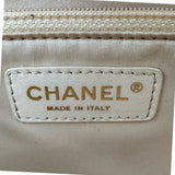 シャネル CHANEL GSTチェーントートバッグ A50995 ベージュ ゴールド金具 キャビアスキン レディース ショルダーバッグ