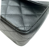 シャネル CHANEL デカマトラッセ30 A58600 17番台 ブラック ゴールド金具 キャビアスキン レディース ショルダーバッグ