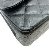 シャネル CHANEL デカマトラッセ30 A58600 17番台 ブラック ゴールド金具 キャビアスキン レディース ショルダーバッグ